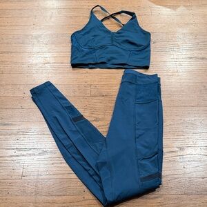 Women's Blue Activewear Set